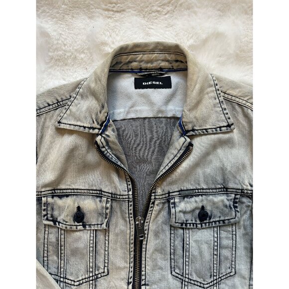 Men's Diesel Jean Jacket - Picture 5 of 8